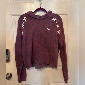 NWOT Set: Victoria’s Secret Pink purple sweat set